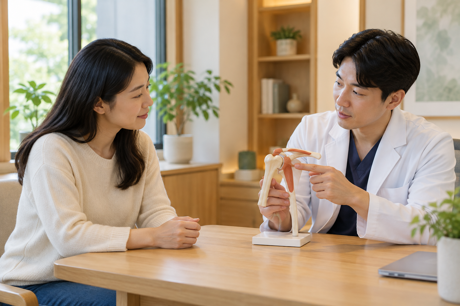 서울 서대문구 어깨통증 한의원 — 어깨 상담에 관한 AI 설명용 이미지